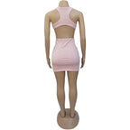 DressBetty - Sexy Mini Dress Summer Plain White Black T Shirt Dresses For Women