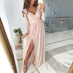 Ema Aesthetic Long Dress for Special Occasions Premium Wardrobe Essential