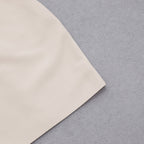 Strappy Sleeveless Drill Chain Mini Bandage Dress HB7917