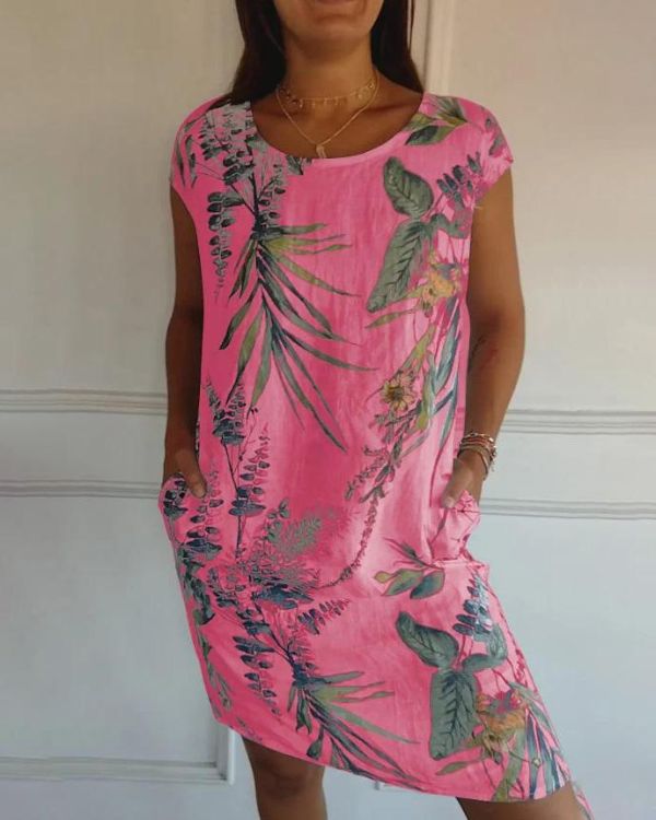 Leila Chic Cotton Linen Summer Dress Statement Occasion Edit