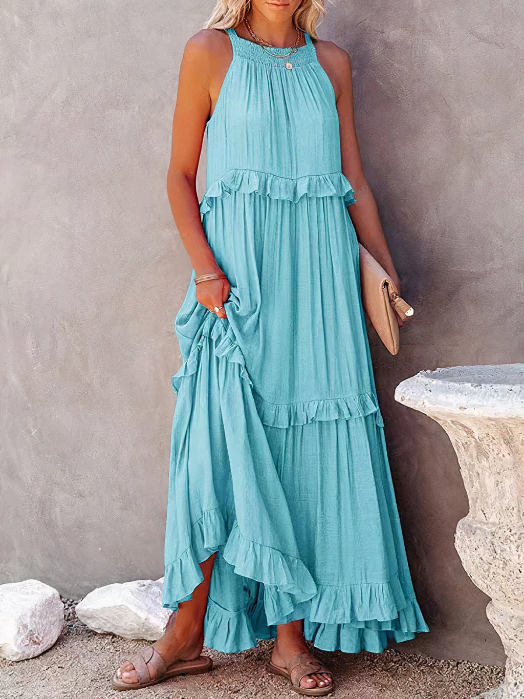 Nina Timeless Maxi Dresses Premium Wardrobe Essential