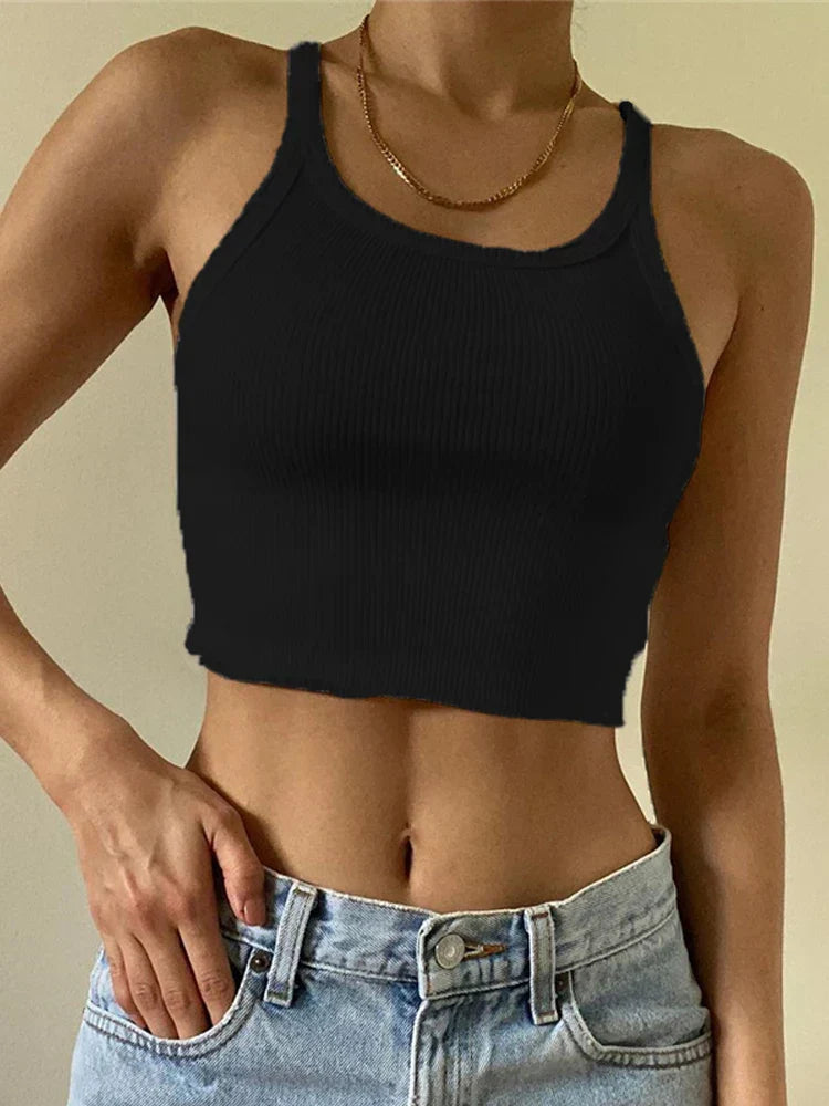 Casual Sleeveless Cotton Camisole for Women