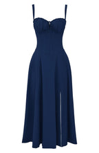 Fiorella Elevated Midi Corset Dress Premium Wardrobe Essential