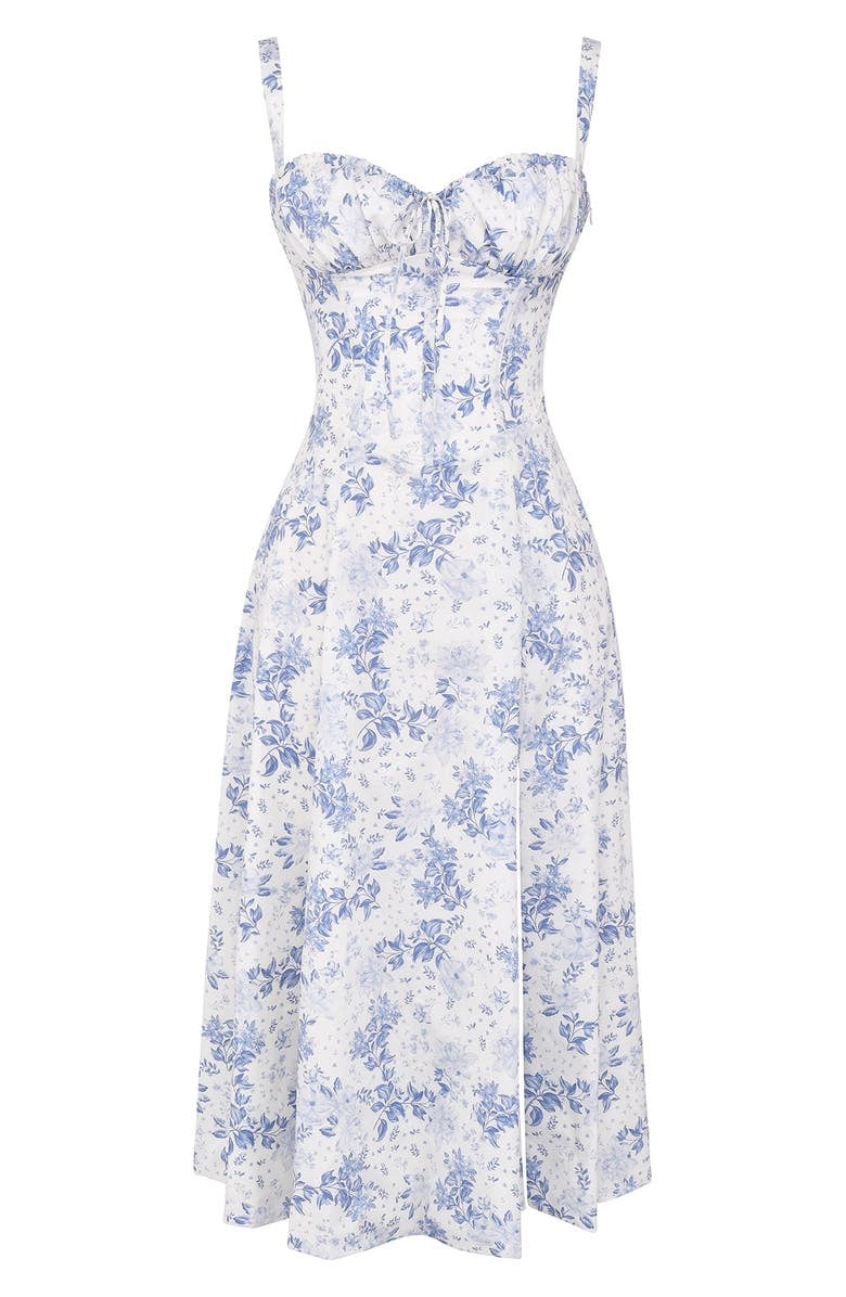 Fiorella Elevated Midi Corset Dress Premium Wardrobe Essential