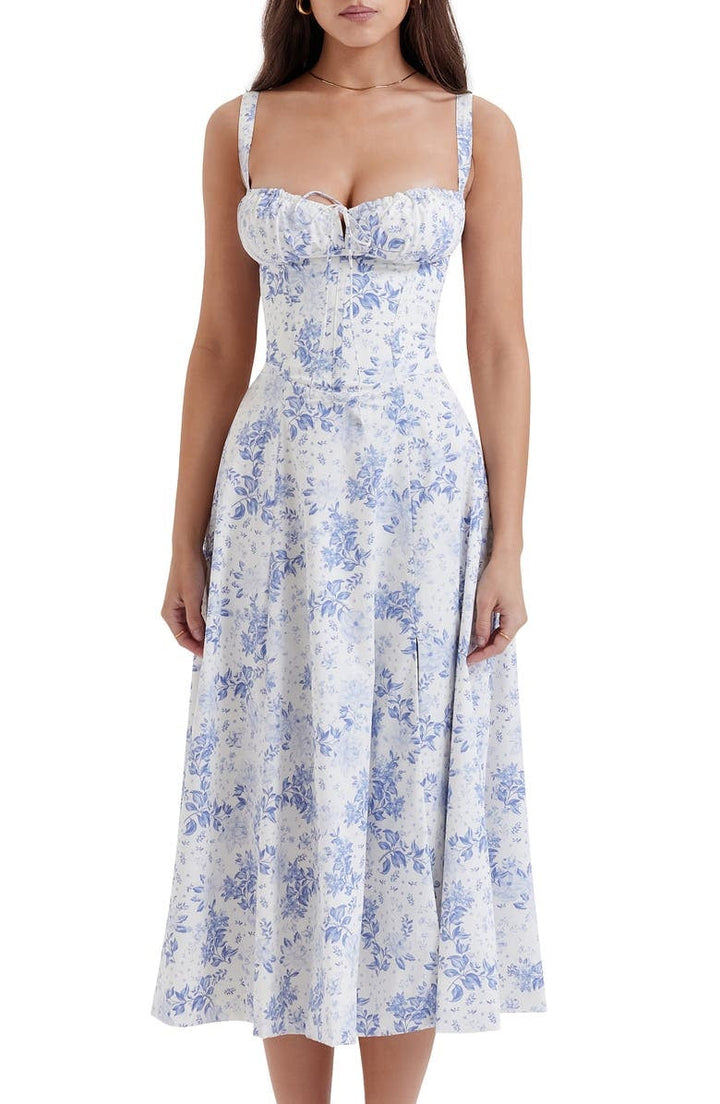Valentina Elevated Corset Dress Everyday Luxe Edit