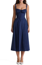Fiorella Elevated Midi Corset Dress Premium Wardrobe Essential
