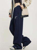 Harajuku Basic Star Sports Oversized Korean Fashion Wide Leg Pant