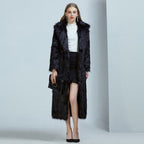 High Street Luxury Long Faux Fur Coat