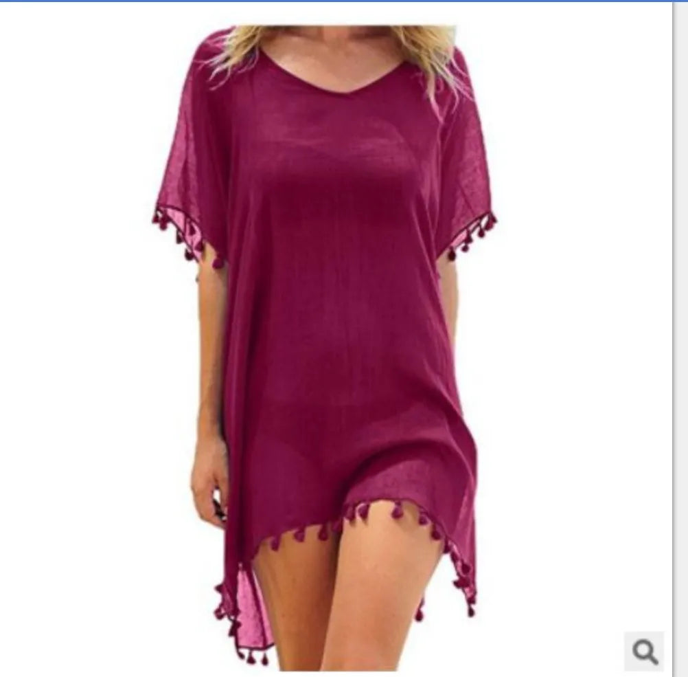 Patricia Minimalist Lace Beach Dress with Details Evening Wear Edit