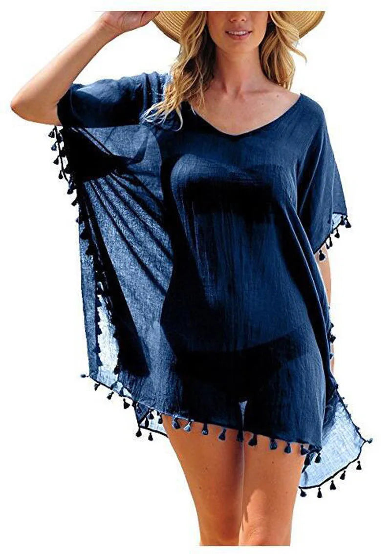 Patricia Minimalist Lace Beach Dress with Details Evening Wear Edit