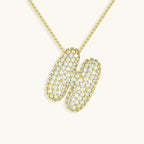 Radiant Initial Pendant Necklace