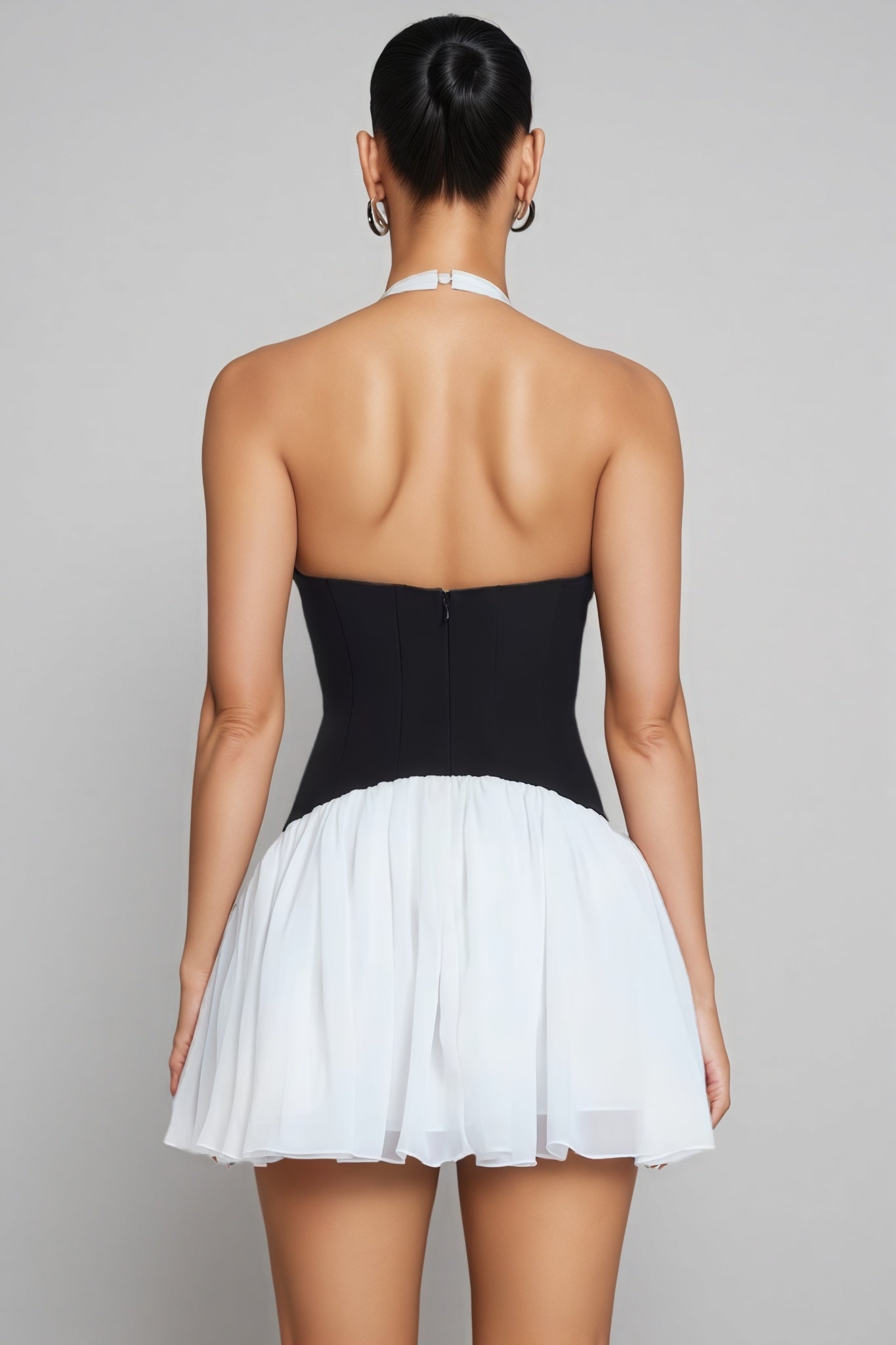 Serela Halter Neck Mini Dress