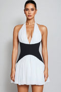 Serela Halter Neck Mini Dress