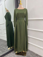 Izaro Statement Sliky Full Length Dress Evening Wear Edit
