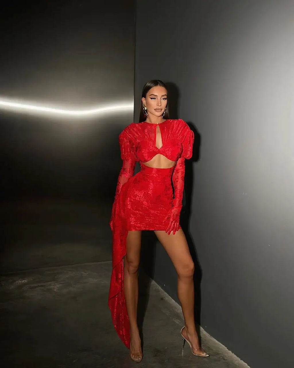 High Quality Sexy Lace Elegant Bodycon Mini Party Dress