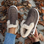 Hot Sale Women Shoes Sleeve Women's Boots Winter Round Toe Plush Fleece for Warmth Short Barrel Flat Large Size Snow Boots