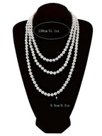 Simple Knotted Multilayer Long Necklace