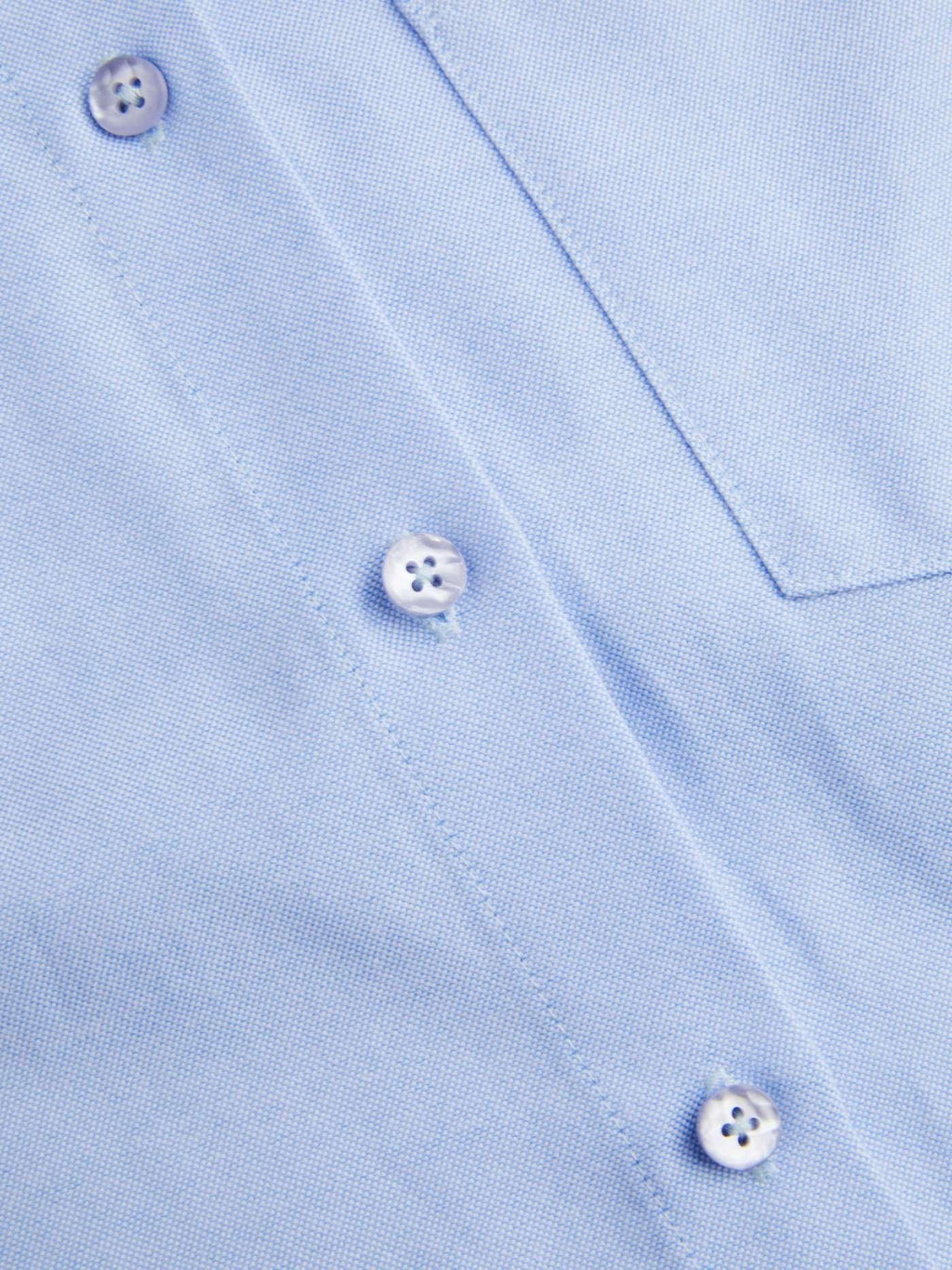 Always Professional Long-Sleeved Blue Shirt