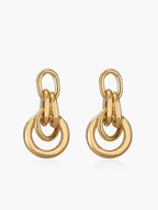 Knot Chunky Hoop Earrings