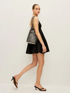 Special Design Woven Bead Tote Bag