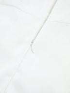 Solid Elegant Style Cami Long Dress