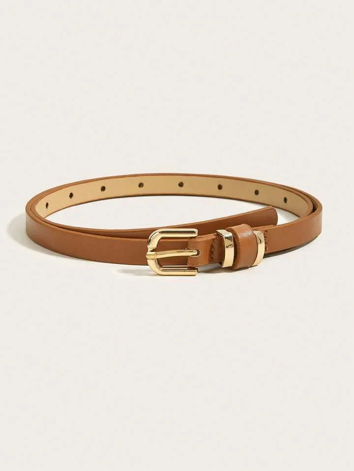Vintage Design Pin Buckle Belt