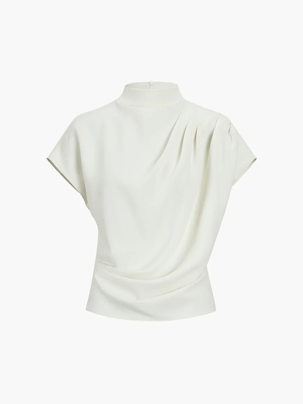 Elegant Style Minimalism Short Sleeve Top