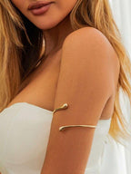 Chic Design Metal Drop Armband