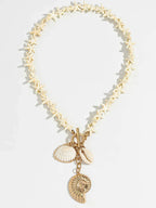 Bohemian Style Pendant Beaded Necklace