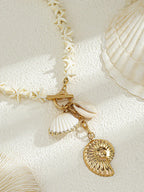 Bohemian Style Pendant Beaded Necklace