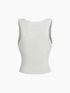 Solid Ribbed Sweater Top