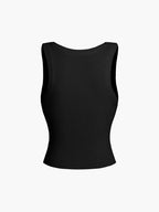 Solid Ribbed Sweater Top