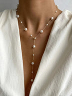 Luna Cascade Y-Necklace