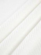 Solid Color Long-sleeved Pearl Oversized Cardigan