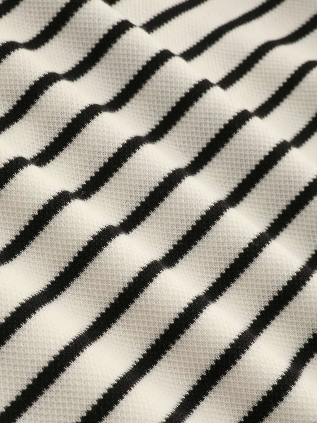 Sophisticated Stripe Breton Collared Pullover
