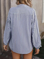 Hamptons Blue Striped Shirt