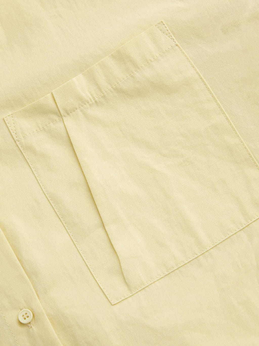 Cotton Collar Solid Long Sleeve Shirt
