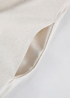 Monroe Strapless Linen Blend Maxi Dress – Button Front A-Line Summer Dress