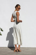 Ofelia Exclusive Dress Cream Evening Wear Edit