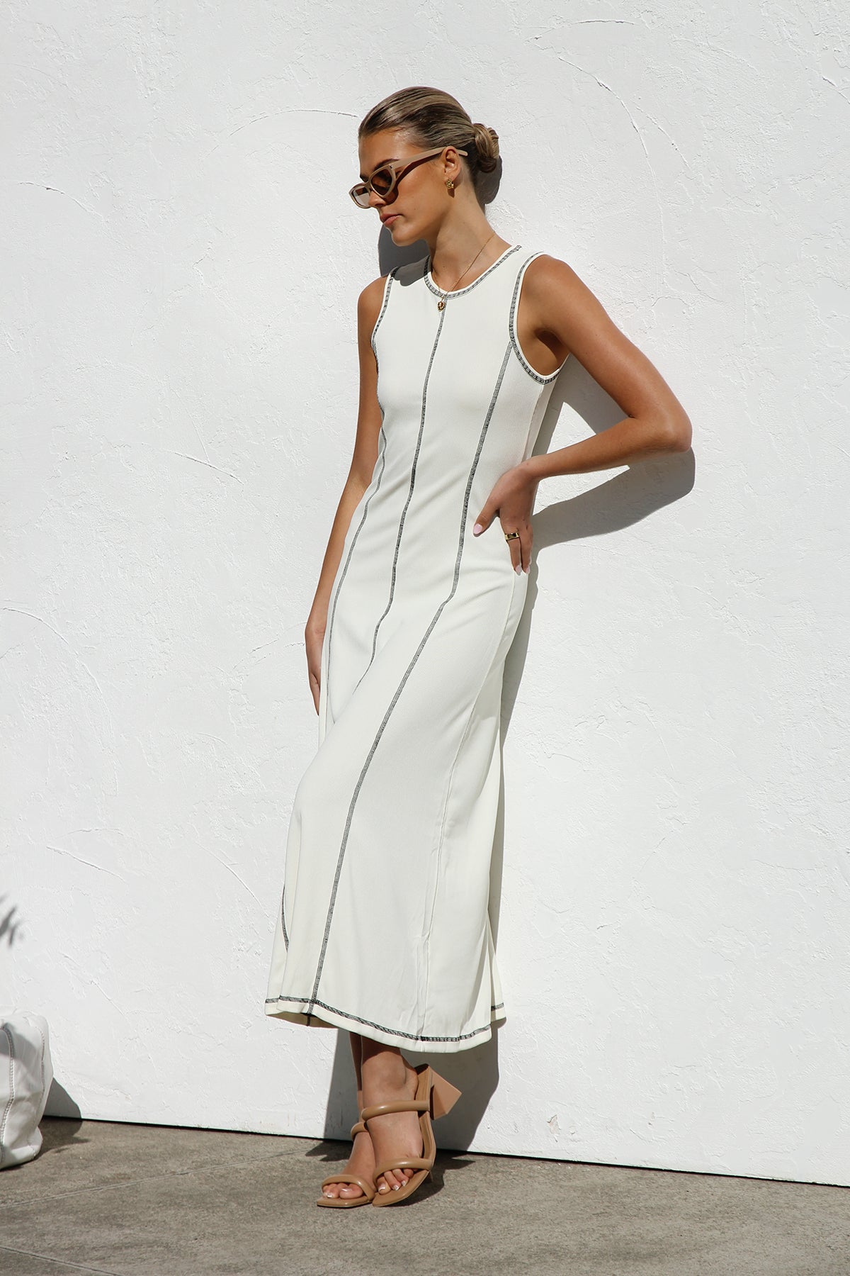 Ofelia Exclusive Dress Cream Evening Wear Edit