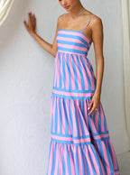 Laina Dress PINK BLUE