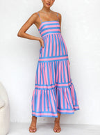 Laina Dress PINK BLUE