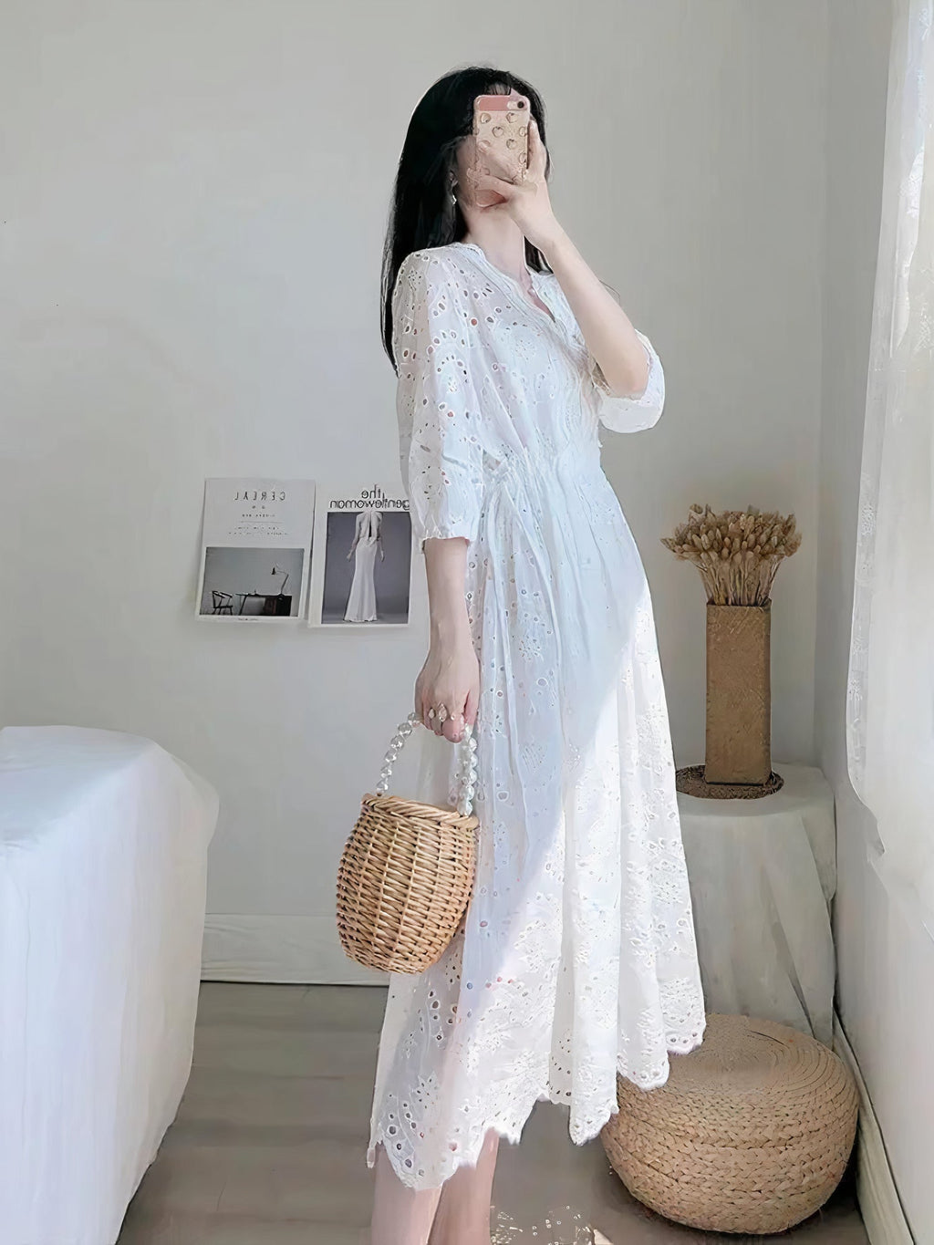 Esther Statement Lace Dress Chic Silhouette Collection