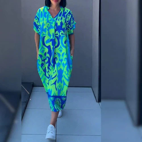 Elegant Guadalupe Relaxed Womens Maxi Dress for Modern Fashion Wear