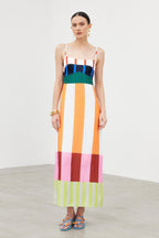 Ibb Spaghetti Stripe Maxi Dress