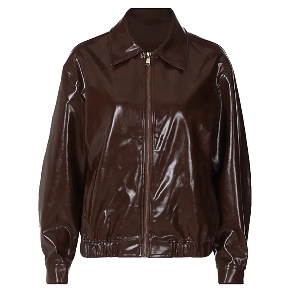 Ingrid Leather Retro Jacket