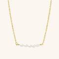 Isla Pearl Bar Necklace
