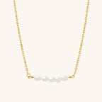 Isla Pearl Bar Necklace