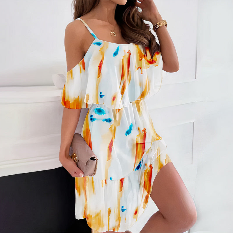 Hilda Premium Stylish Spring Dress Chic Silhouette Collection