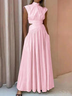 Fabiola Aesthetic Dress with Cutouts Designer Edit